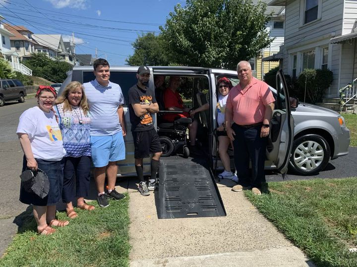 Family Receives Van